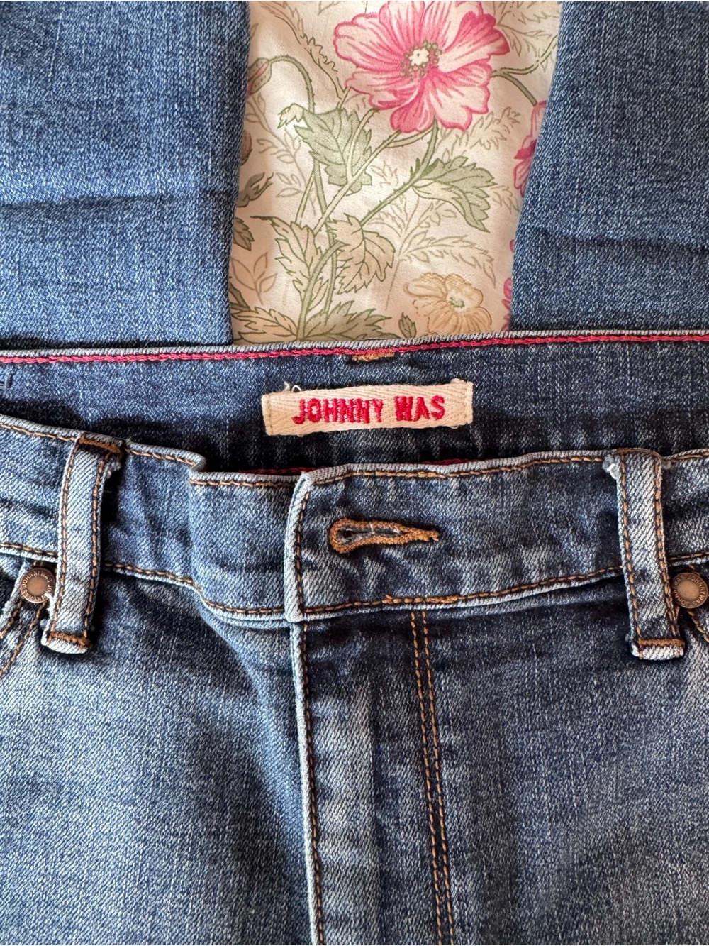 Johnny Was Skinny Cropped Jeans